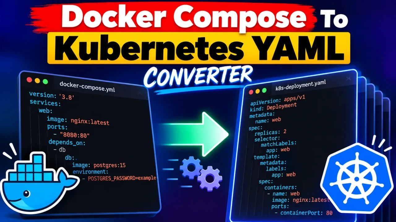 Docker Compose To Kubernetes Yaml Converter