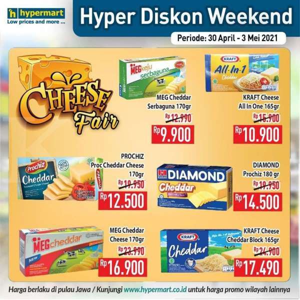 Katalog Promo Hypermart 30 April - 3 Mei 2021 
