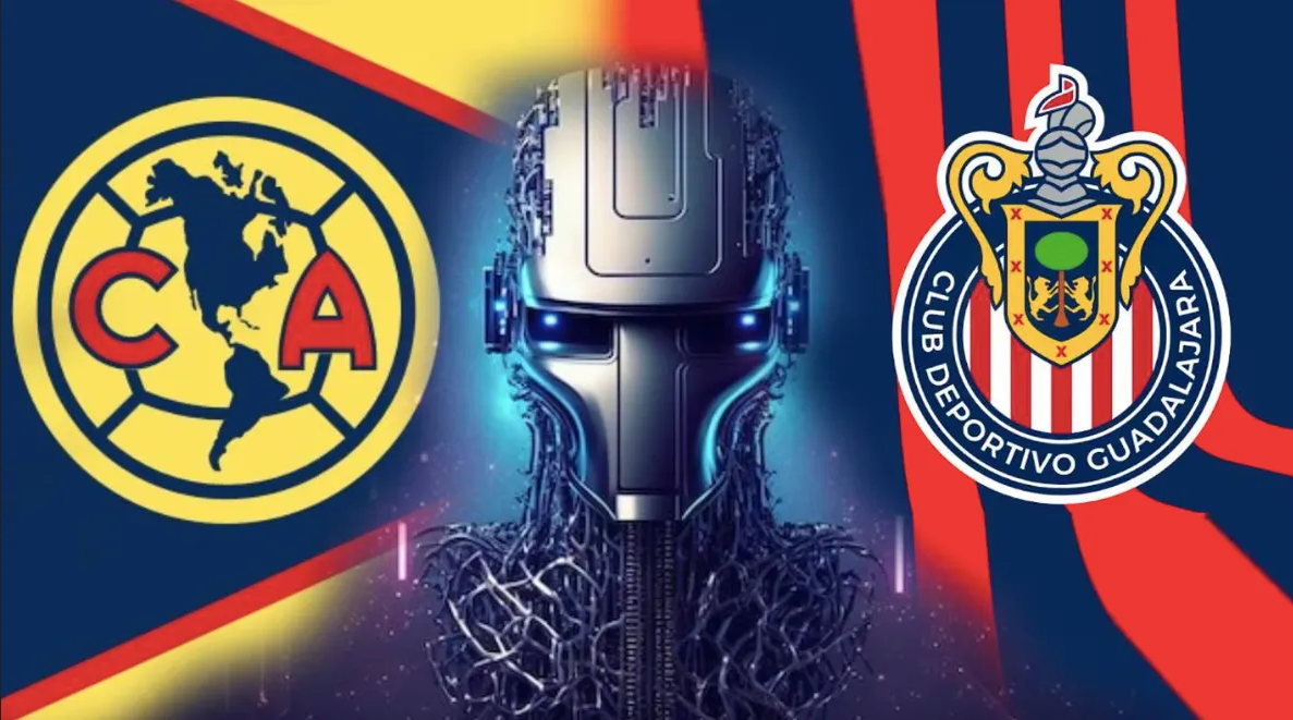 ¡Tiembla Chivas! IA predice goleada del América en el Clásico de la Champions Cup