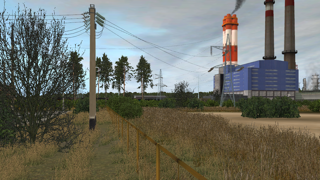 stacja rozdzielcza 110 kV w Trainz (LEP Pack   Belezino)