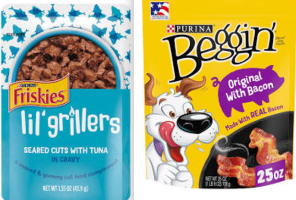 Get Free Beggin’ Dog Treats or Friskies Cat Treat Samples from Purina