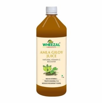 WHEEZAL Amla Giloy Juice(1000ML)