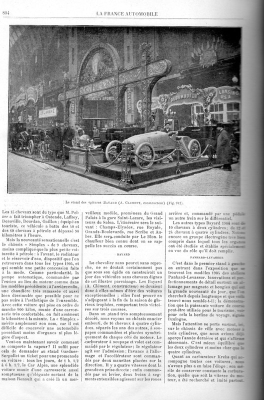 La France automobile du 14 novembre 1903Salon de