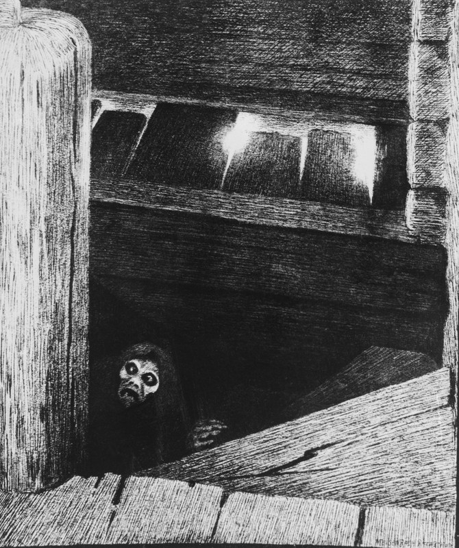 Theodor Severin Kittelsen The Black Death Meister Drucke 1318968