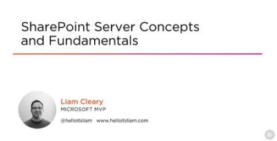 SharePoint Server Concepts and Fundamentals