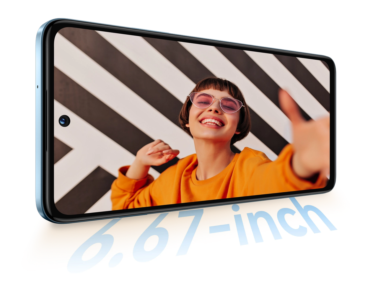 Comfortable 6.67-inch EyeEase Display