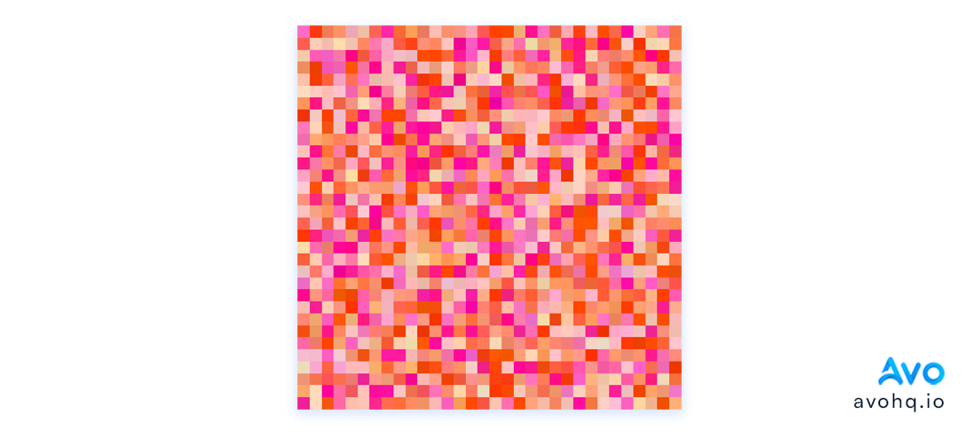 Upscaled pixels image