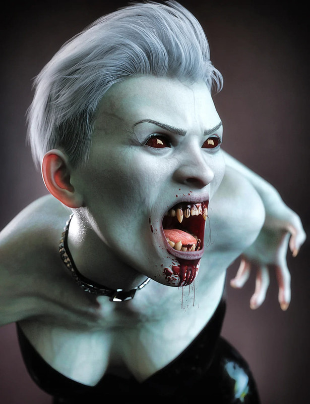 Neferata Vampire HD for Genesis 8.1 Female