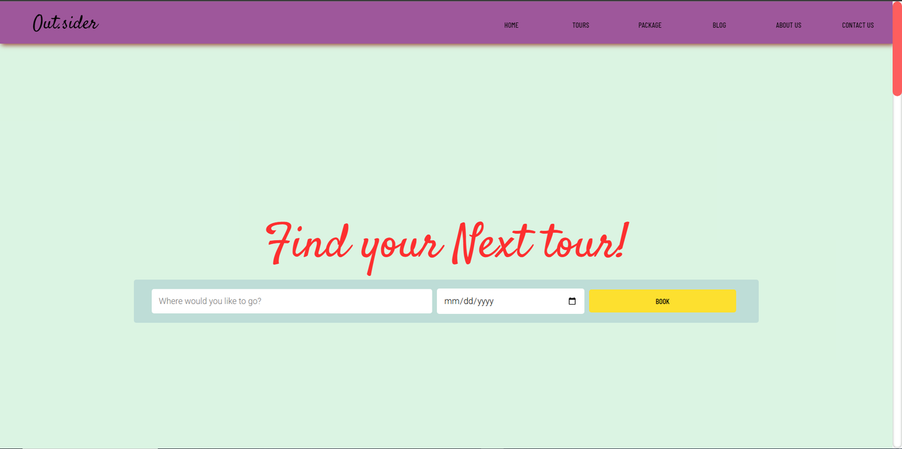 how to create a website for tourism​ using html and css with source code 