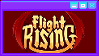 A stamp with the Flight Rising logo