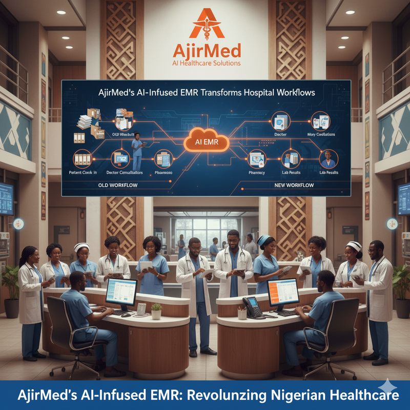 How AjirMed’s AI-Infused EMR Transforms Hospital Workflows in Nigeria