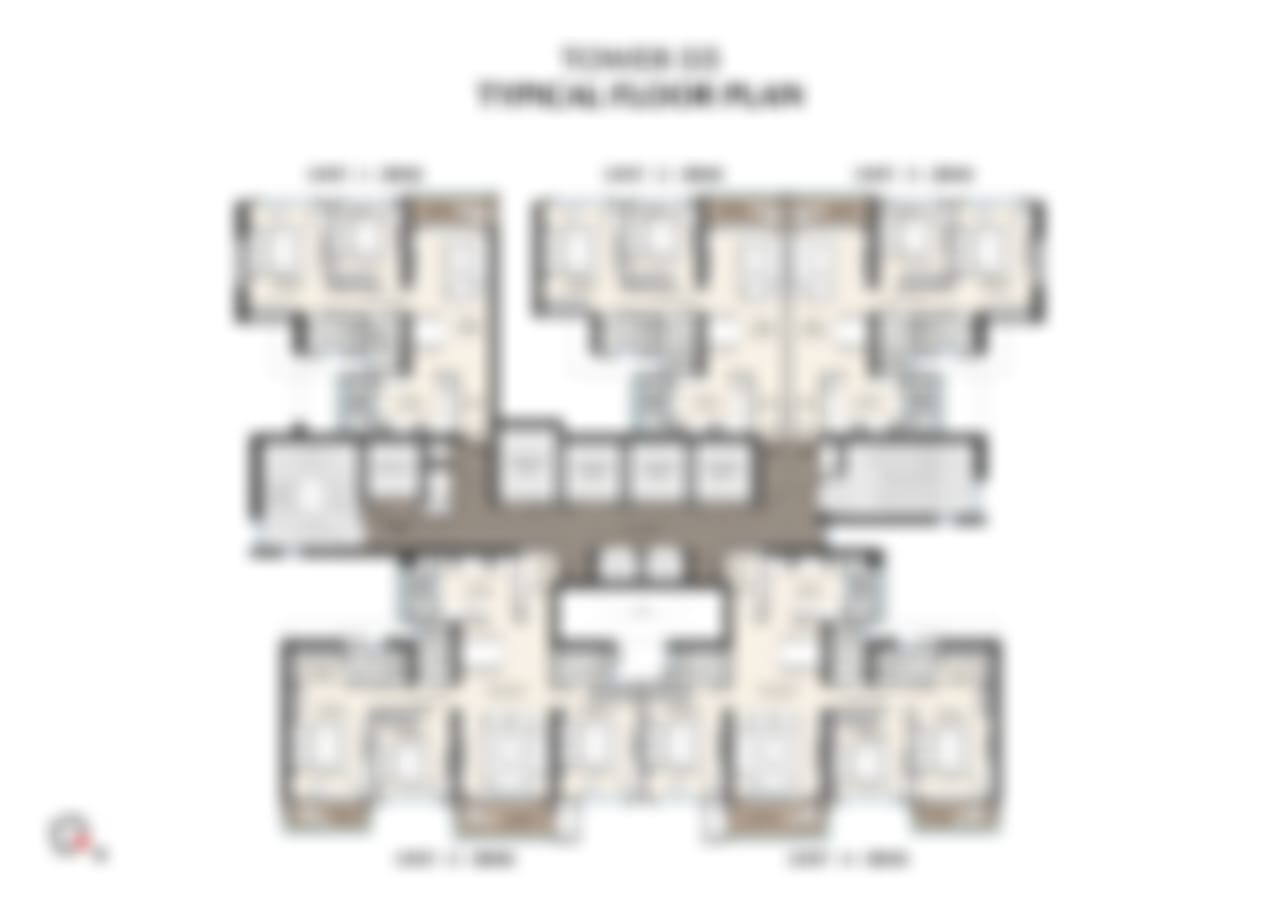 2 & 3 BHK Floor Plan