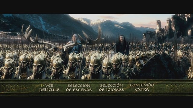 1 - El Hobbit: La Batalla de los 5 Ejércitos [DVD9Full] [PAL] [Cast/Ing] [Sub:Varios] [Fantástico] [2014]