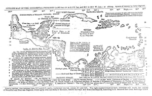 Plain Facts 1887 Book of Mormon map of Mesoamerica