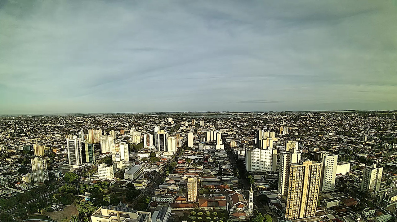 Campo Grande nesta manhã de sexta-feira