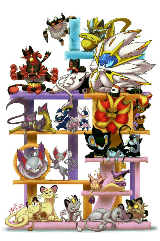 meowth-litten-incineroar-skitty-luxray-a