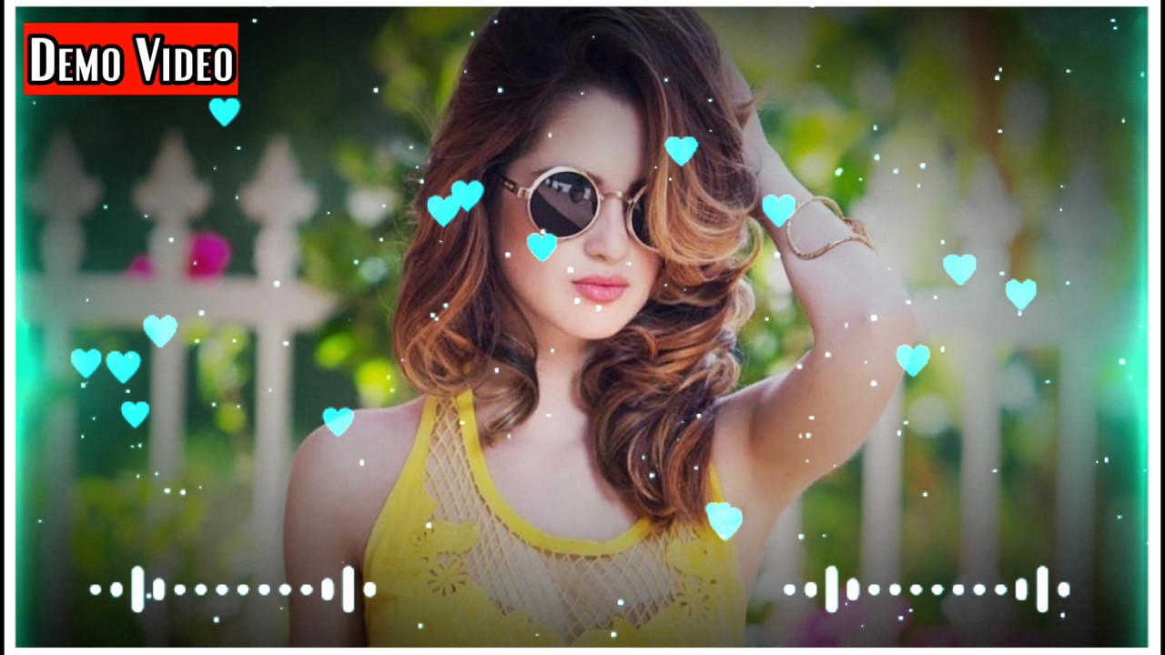 Heart Particles Dj Full Beat Style Visualizer 325