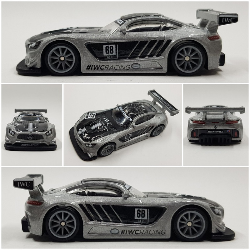 HotWheels #FJV46 - Mercedes-Benz AMG-GT3 - Car Culture Team Transport Series nr.48