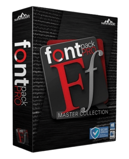 Summitsoft FontPack Pro Master Collection 2022