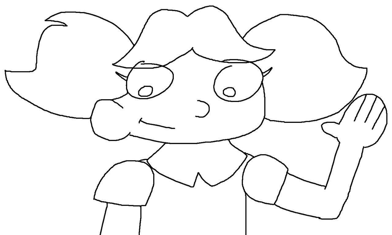 pigtail girl