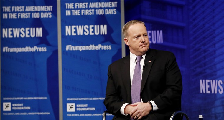 Sean Spicer Newseum