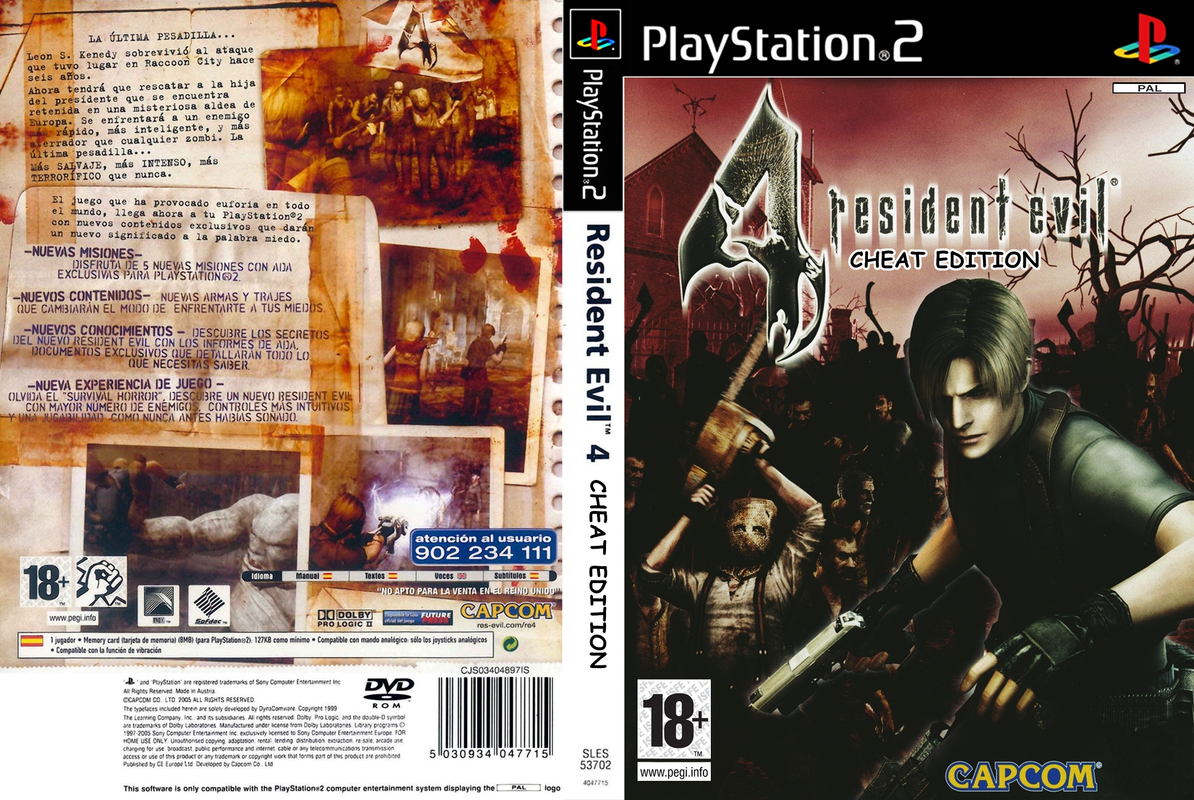 Resident Evil 4 Español Latino 2.0 CHEAT EDITION
