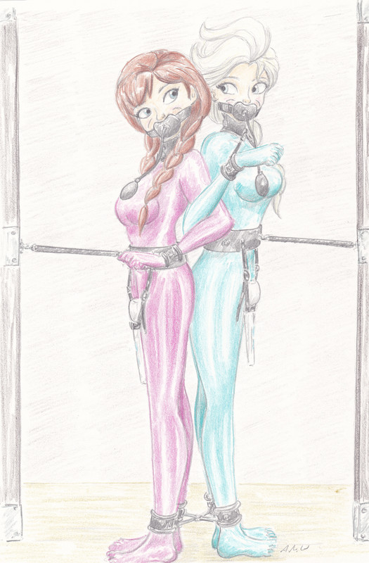 Having bondage fun together
