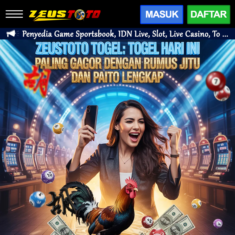 ZEUSTOTO TOGEL: Togel Hari Ini Paling Gacor dengan Rumus Jitu dan Paito Lengkap image 1