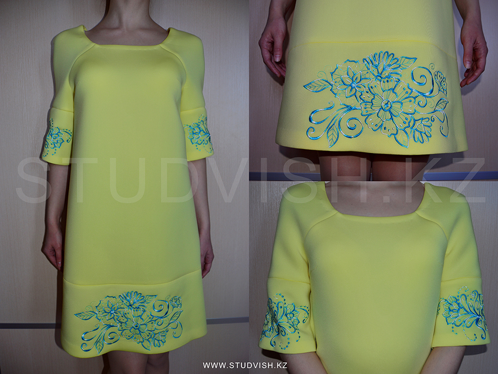 платье неопрен лимонное.7jpg