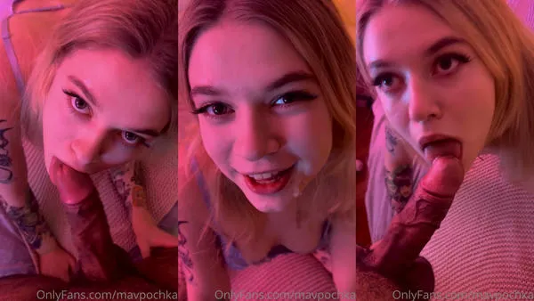 Mavpochka’s Sloppy Blowjob Session Mavpochka’s Sloppy Blowjob Session