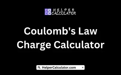 Coulomb's Law Charge Calculator