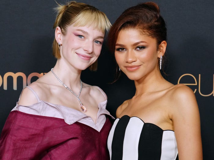 Zendaya and Hunter Schafer