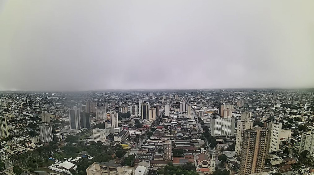 Campo Grande nesta manhã de quarta-feira
