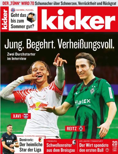 Cover: Kicker Sportmagazin No 20 vom 04  März 2024