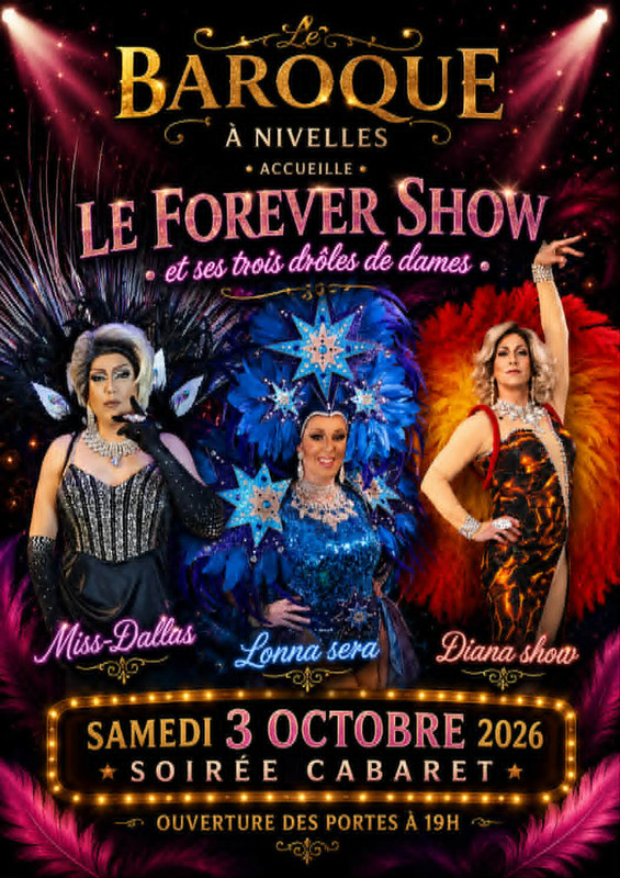 Visuel Revue Transformistes - 03 octobre 2026