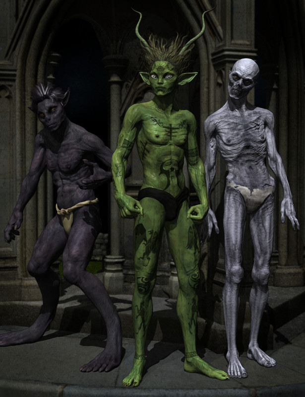 Awesome Creatures for Creature Creator Genesis 2 Male(s)