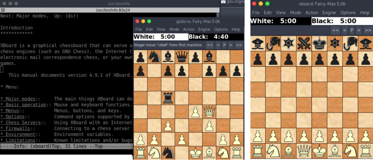 xboard - screenshot