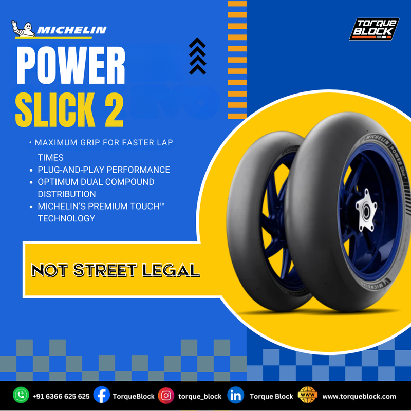 Order Michelin Power Slick Evo 190/55r17 Rear Tyre Torque Block