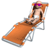 Baby-Sunbathing