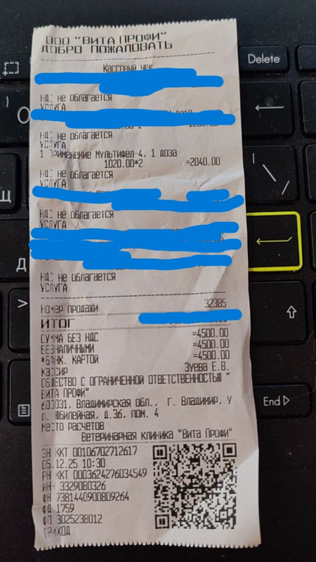 копия чек