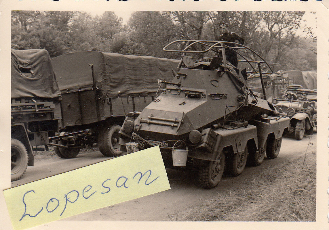 Elite Panzer tank Sdkfz 263 recon vehicle 8x8 Bü