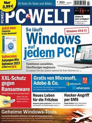 Cover: Pc Welt Magazin Juli No 07 2023
