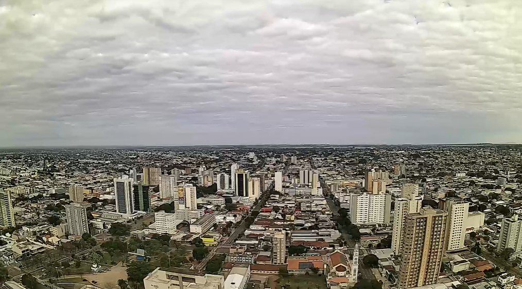 Campo Grande nesta manhã de domindo