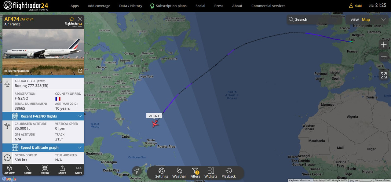 WWW.CRASH-AERIEN.AERO • AF895 777-300 FDF-CDG qui ne dégivre pas