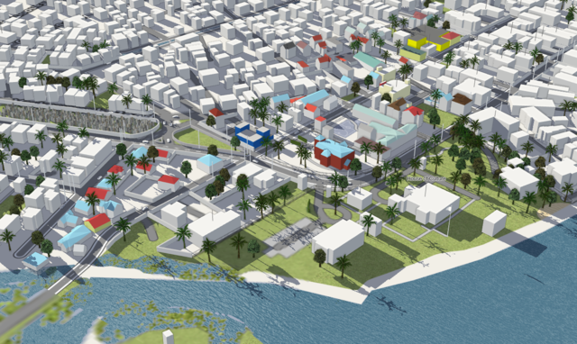 Belize City in 3D