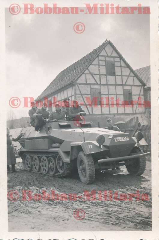 Weimar-Jena Ausbildung Schützenpanzerwagen Sd.Kfz. 251 Fahrschul