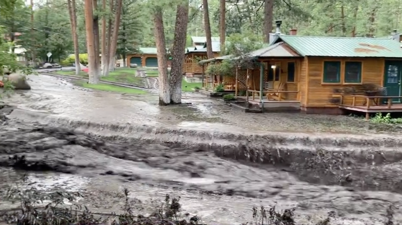 Flooding In Ruidoso, New Mexico