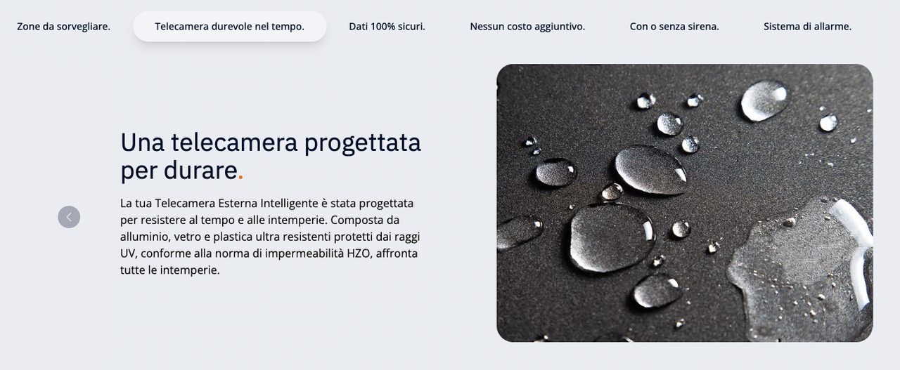 Controllo da smartphone