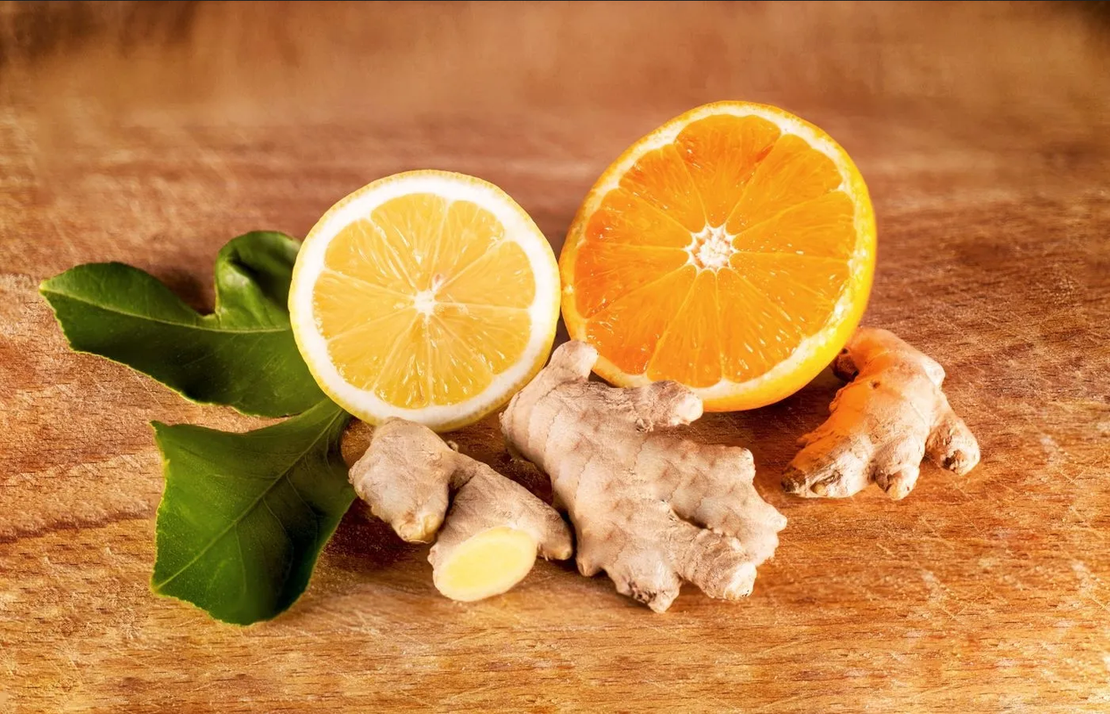 ¿Como hacer una bebida antigripal? Prepárala con naranja y jengibre