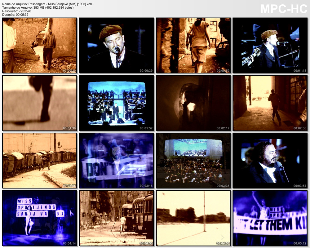 Passengers - Miss Sarajevo (MM) [1995]